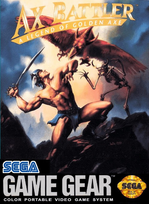 Ax Battler a Legend of Golden Axe Cover Art