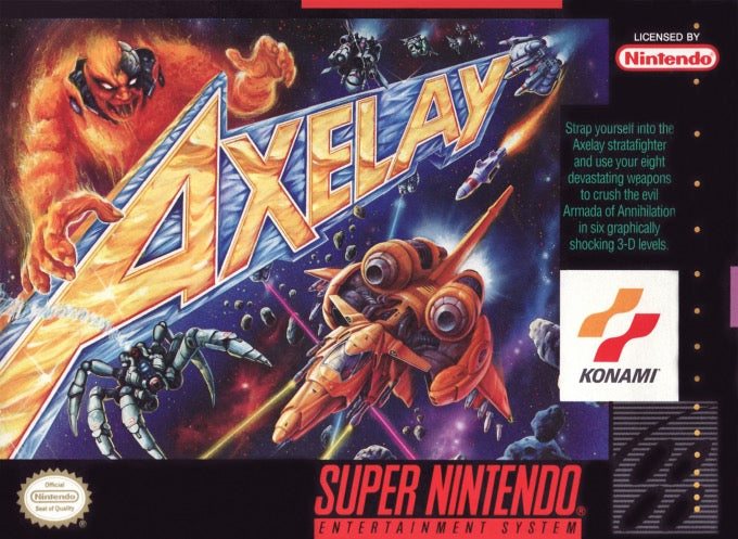 Axelay Cover Art