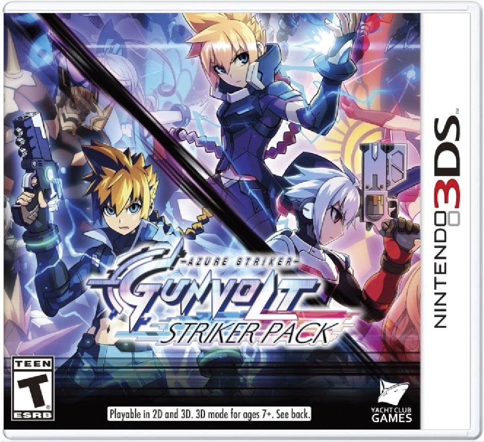 Azure Striker Gunvolt Striker Pack Cover Art