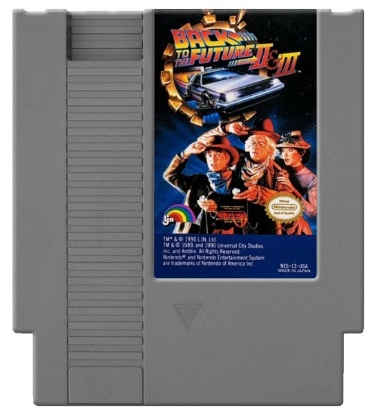 Back to the Future II and III Cover Art and Product Photo