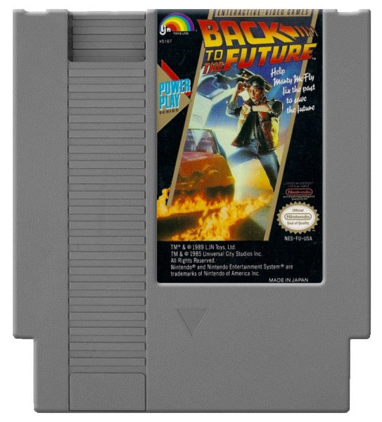 Back to the Future Cover Art and Product Photo