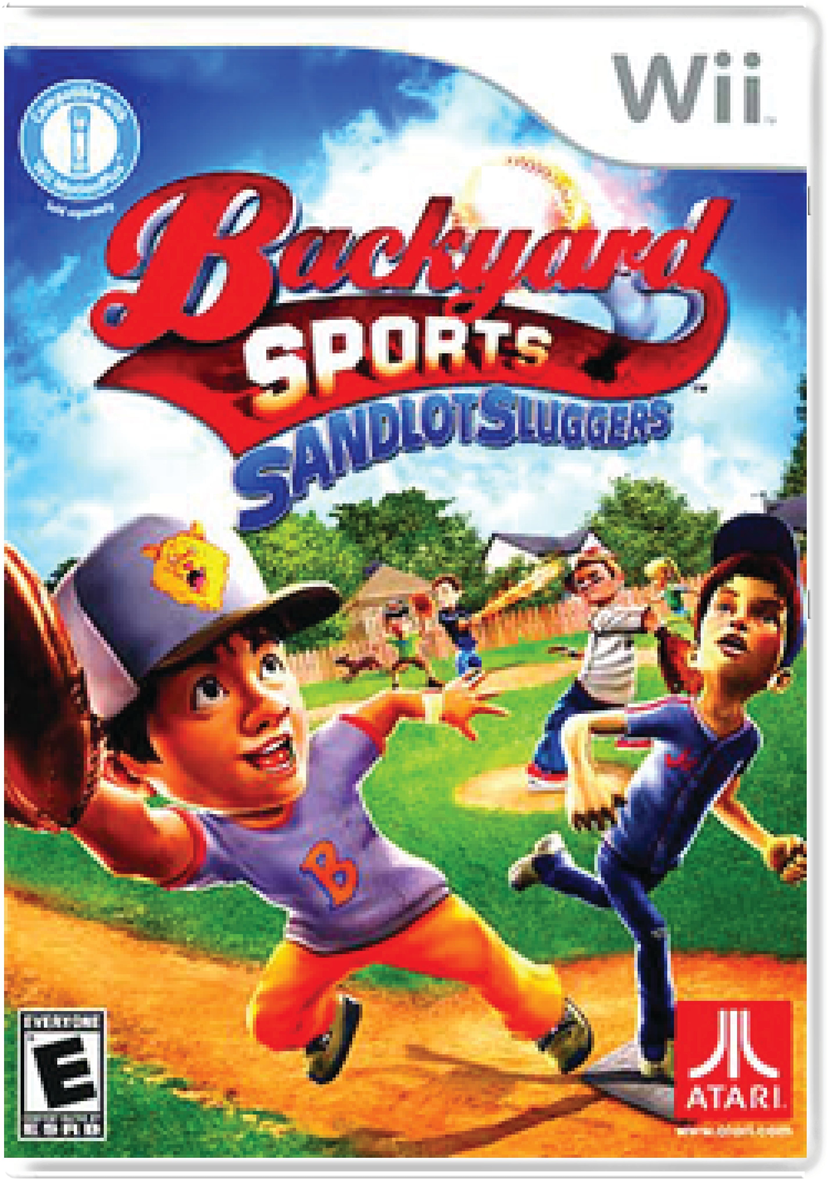 Backyard Sports Sandlot Sluggers Cover Art