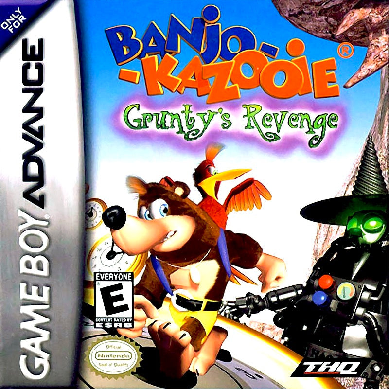 Banjo Kazooie Grunty's Revenge Cover Art