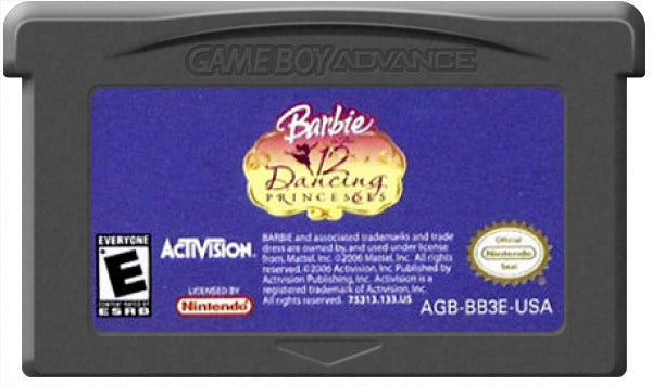 Barbie in The 12 Dancing Princesses Cartridge
