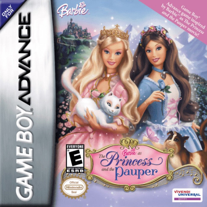 Barbie Princess and the Pauper Cover Art