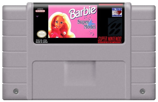 Barbie Super Model Cartridge
