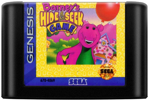 Barney Hide and Seek Cartridge
