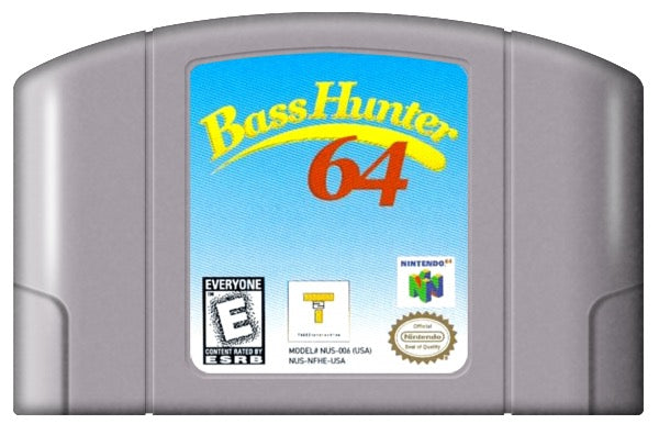Bass Hunter 64 Cover Art and Product Photo