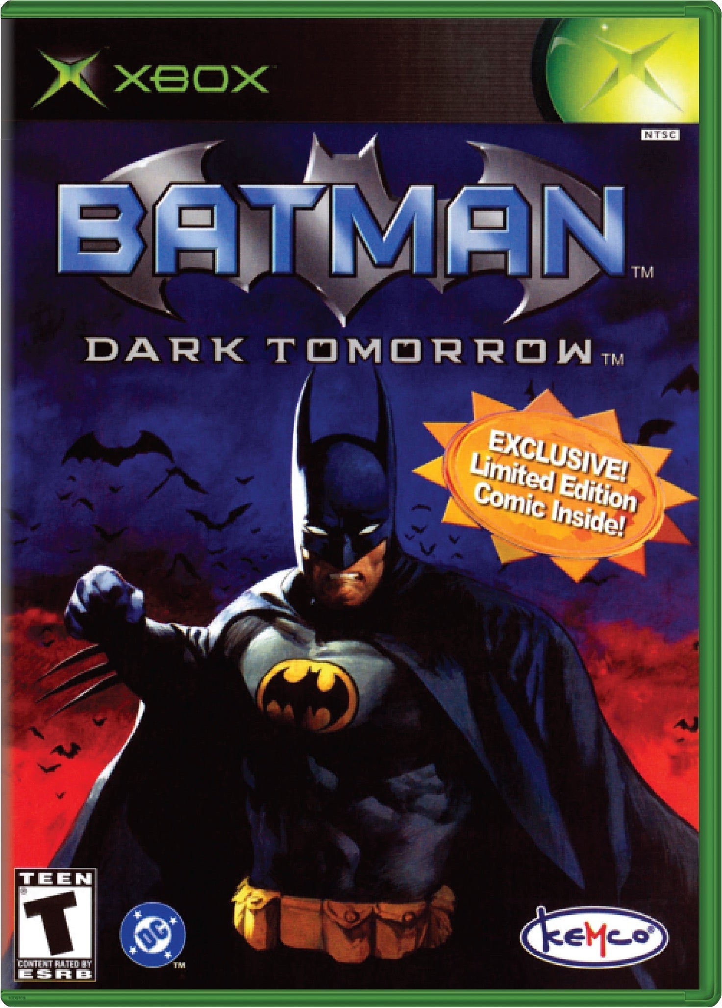 Batman Dark Tomorrow Cover Art
