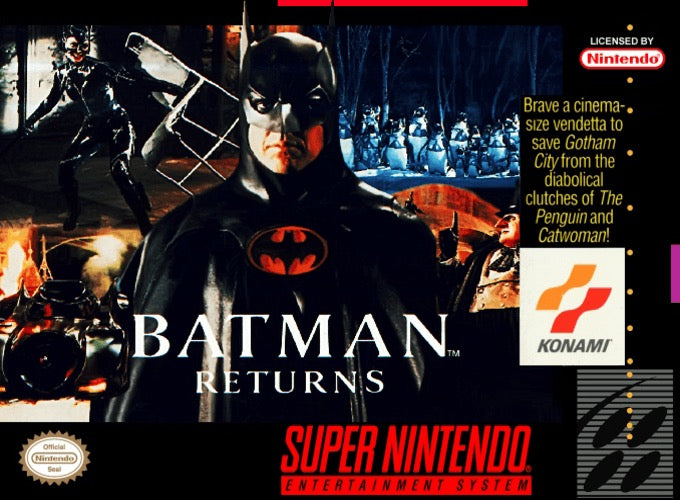 Batman Returns Cover Art