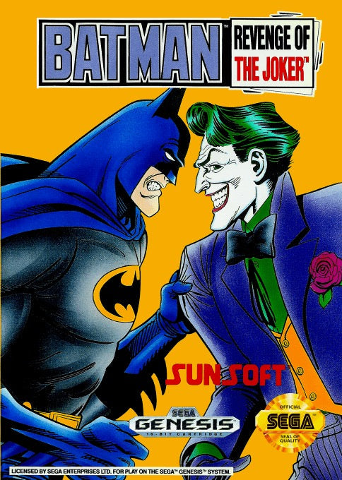 Batman Revenge of the Joker Cover Art