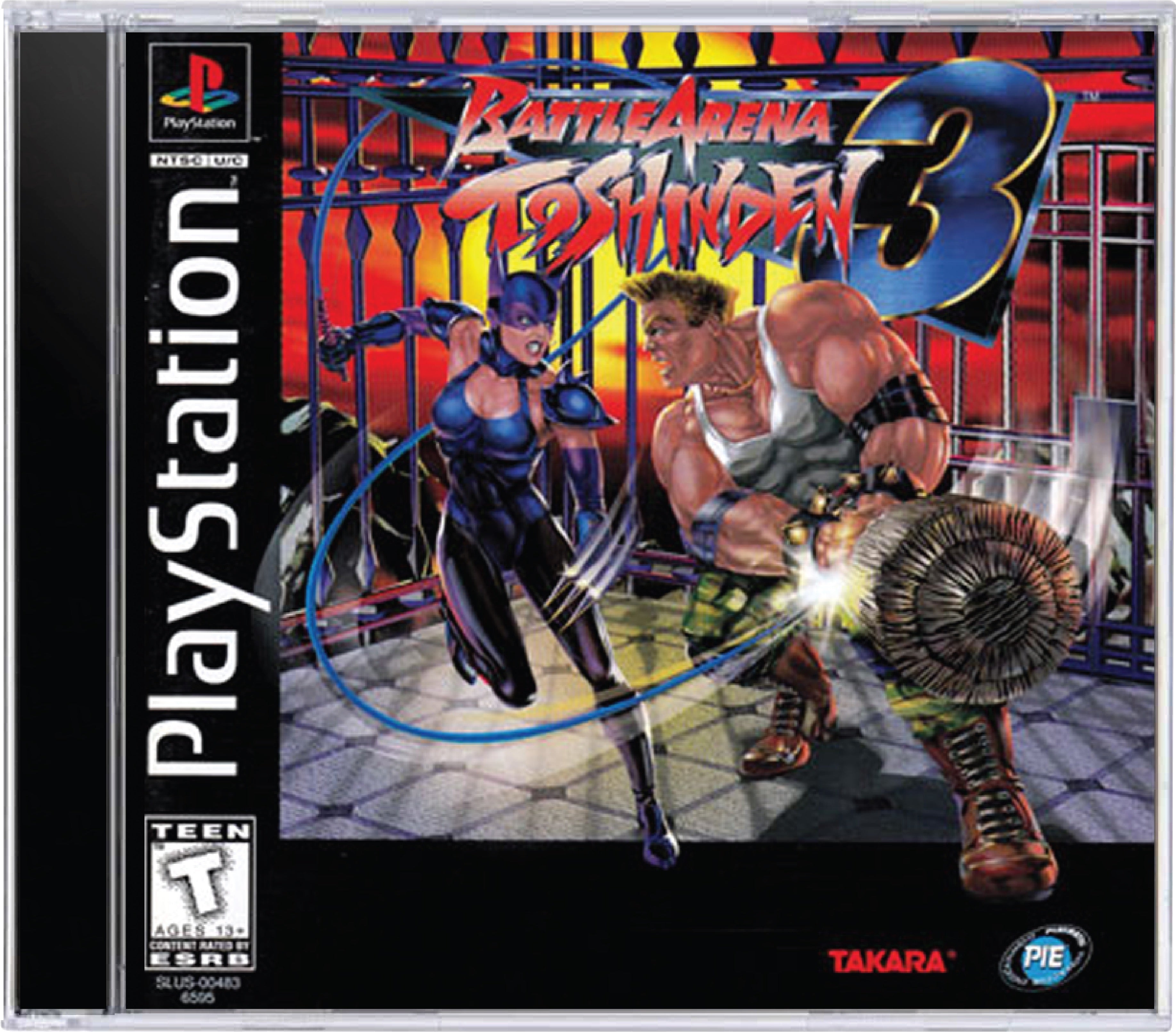 Battle Arena Toshinden 3 Cover Art and Product Photo