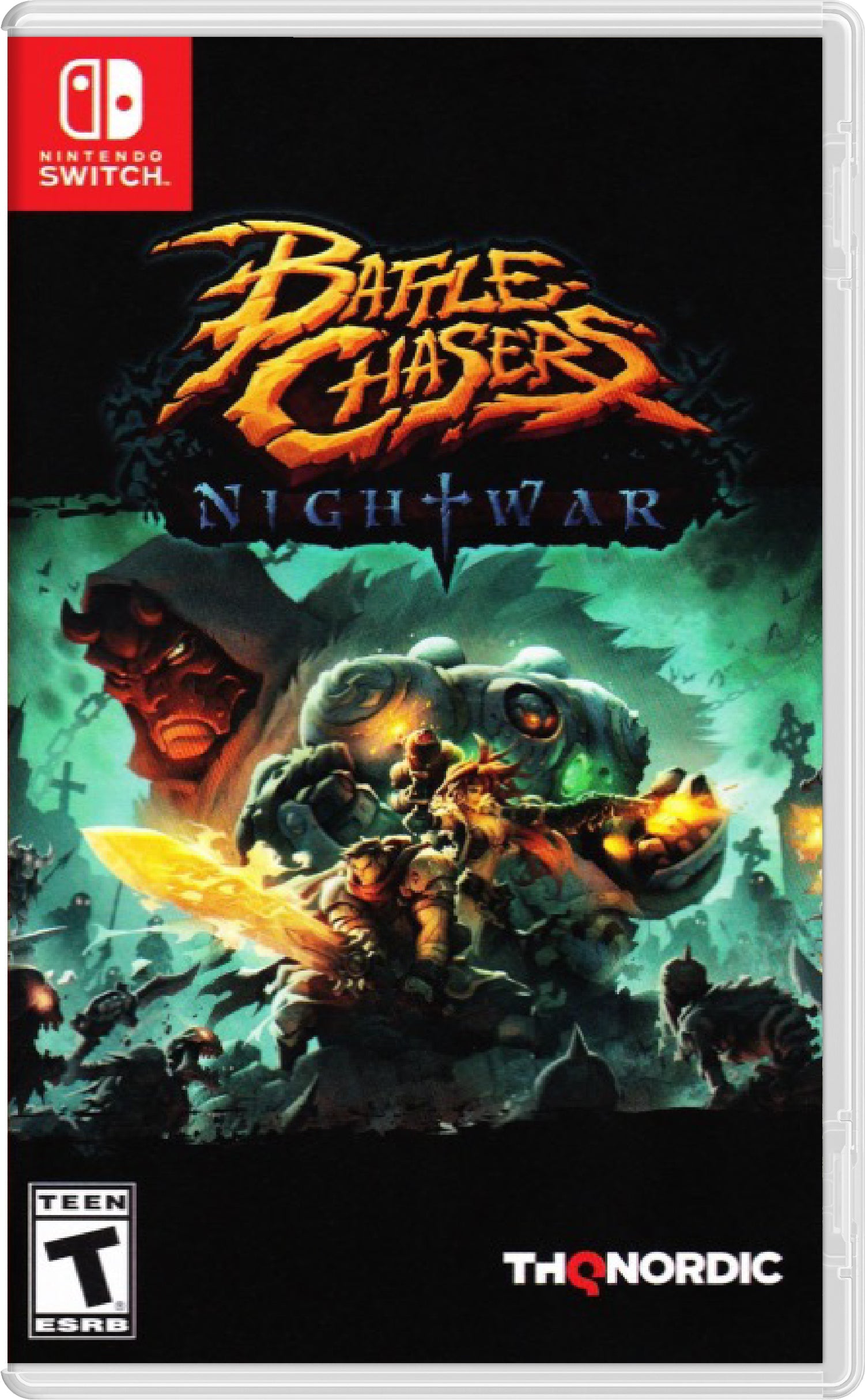 Battle Chasers Nightwar Cover Art