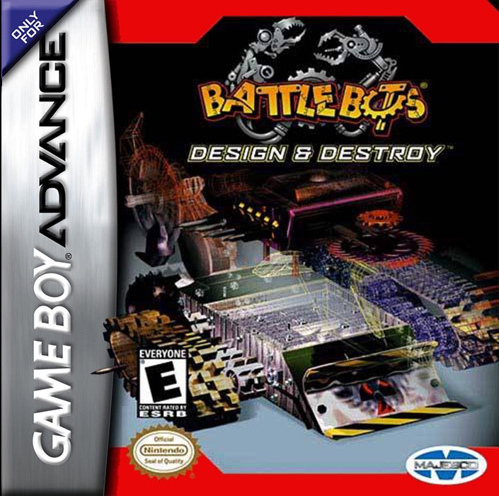 Battlebots Design and Destroy Cover Art