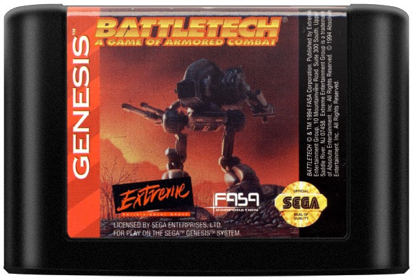 Battletech Cartridge