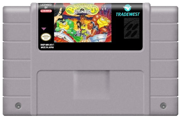 Battletoads In Battlemaniacs Cartridge