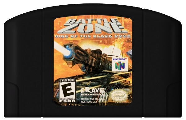 Battlezone Rise of the Black Dogs Cover Art and Product Photo