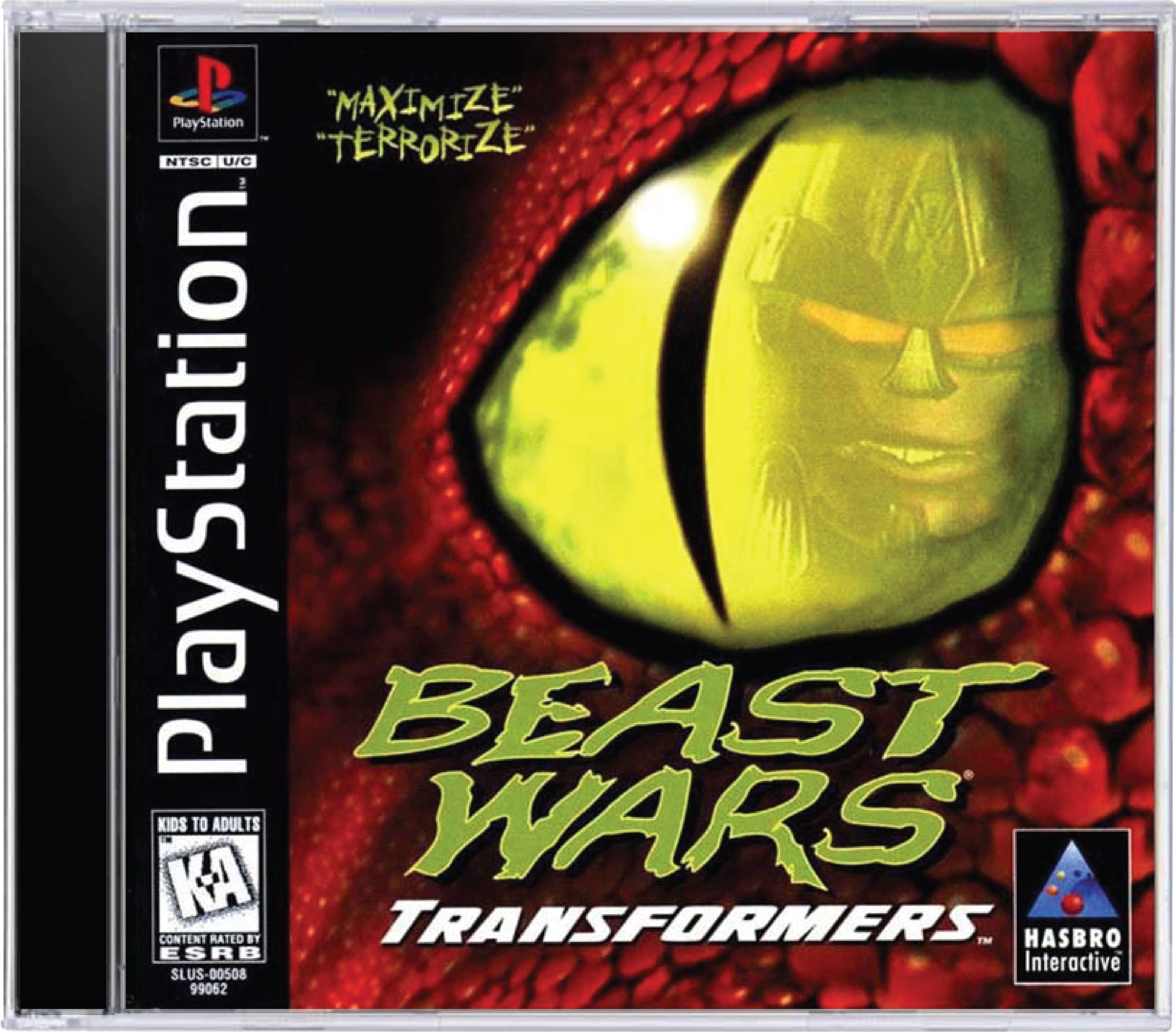 Beast Wars Transformers Cover Art and Product Photo