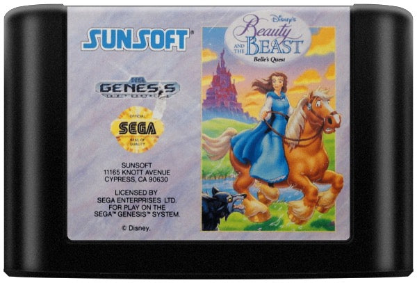 Beauty and the Beast Belle's Quest Cartridge