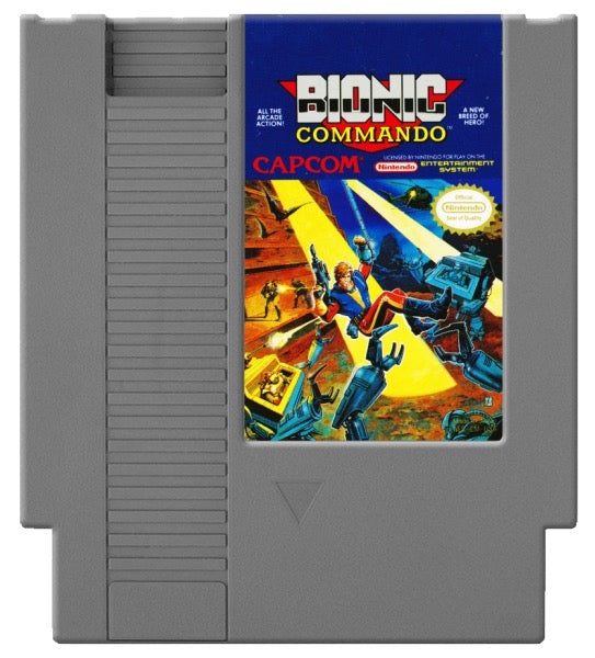 Bionic Commando Cover Art and Product Photo