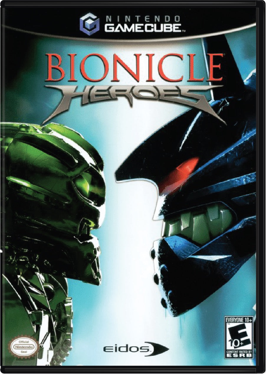 Bionicle Heroes Cover Art and Product Photo