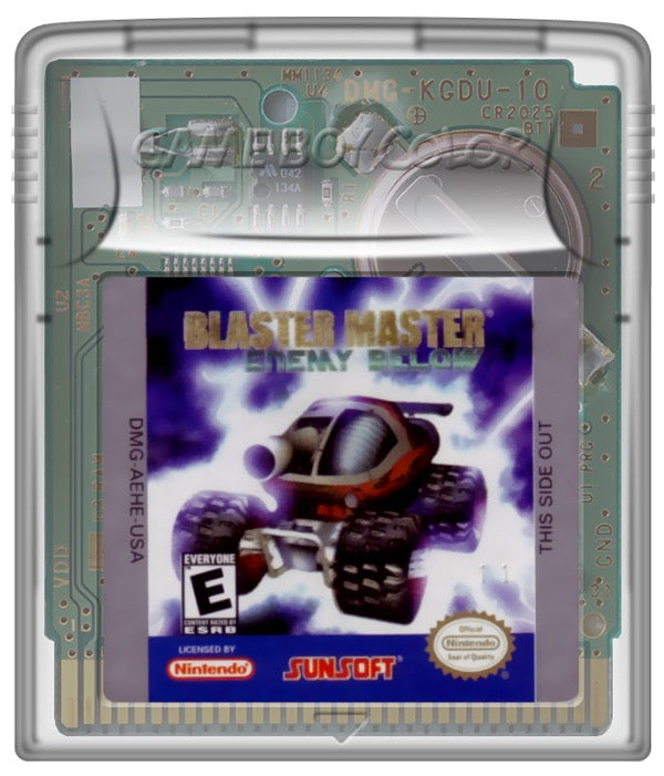 Blaster Master Enemy Below Cartridge