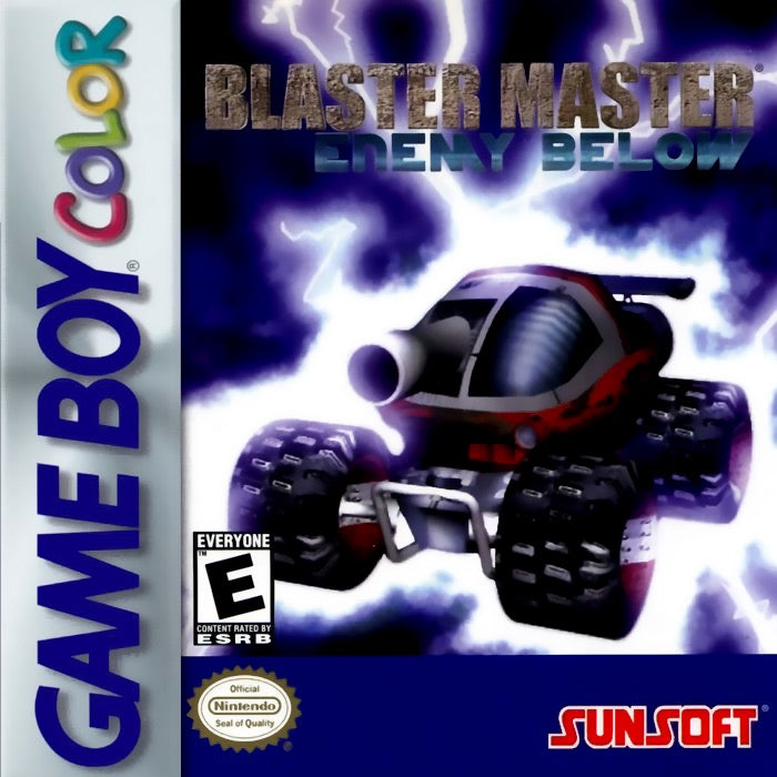Blaster Master Enemy Below Cover Art