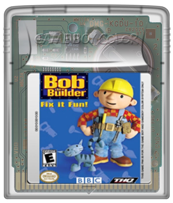 Bob the Builder Fix it Fun Cartridge