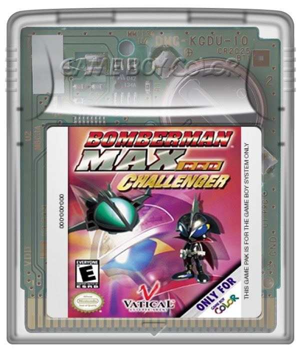 Bomberman Max Red Challenger Cartridge