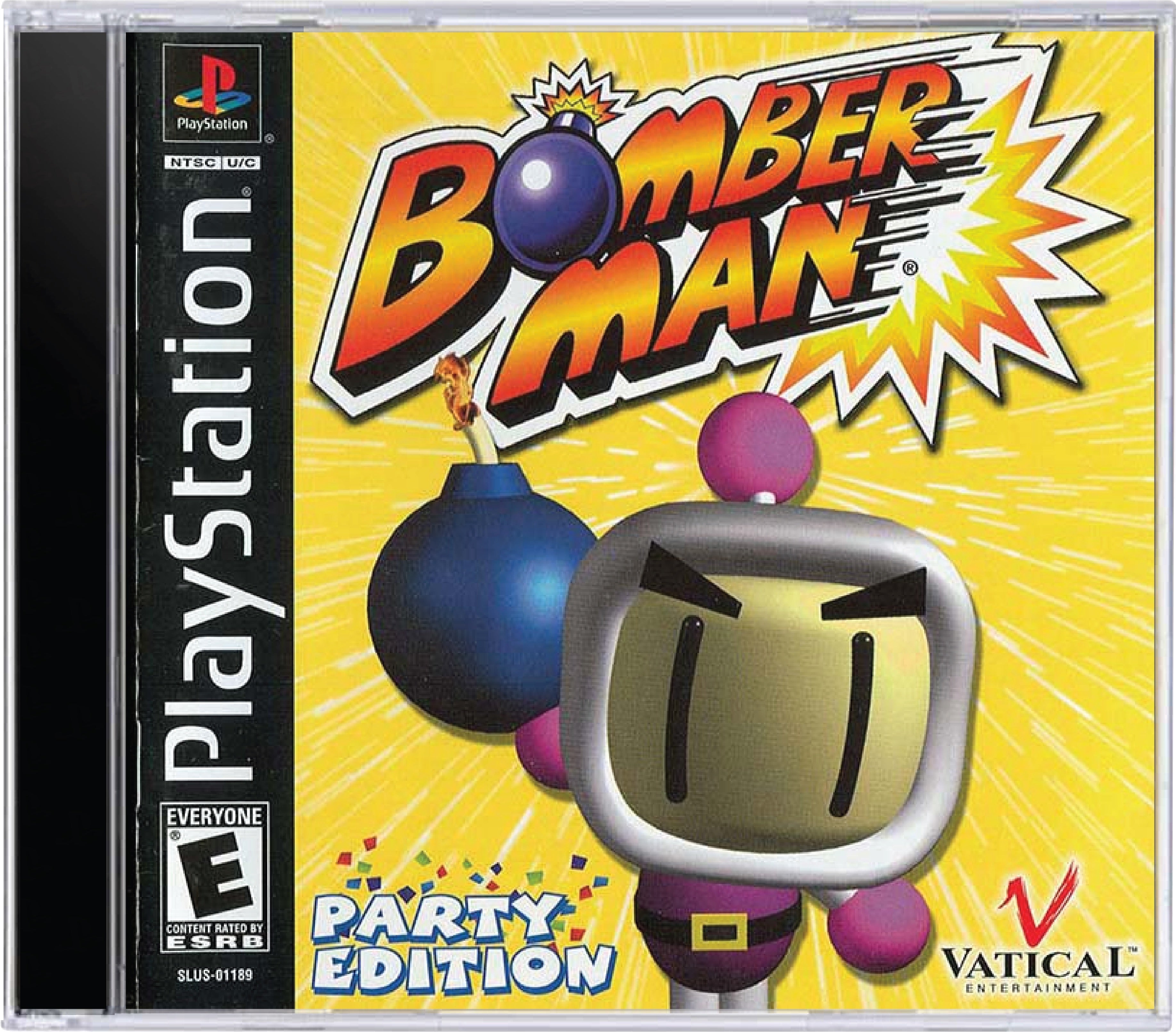 Bomberman Party Edition Cover Art and Product Photo