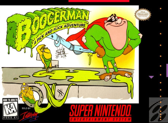 Boogerman A Pick and Flick Adventure Cover Art