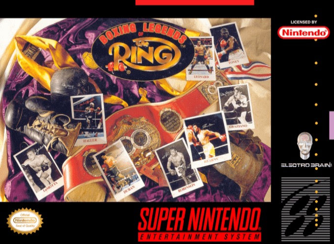 Boxing Legends Of The Ring Cover Art