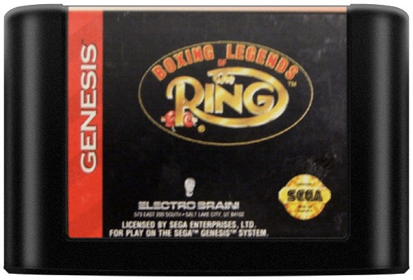 Boxing Legends Of The Ring Cartridge
