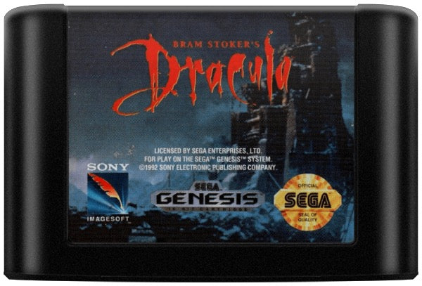 Bram Stoker's Dracula Cartridge