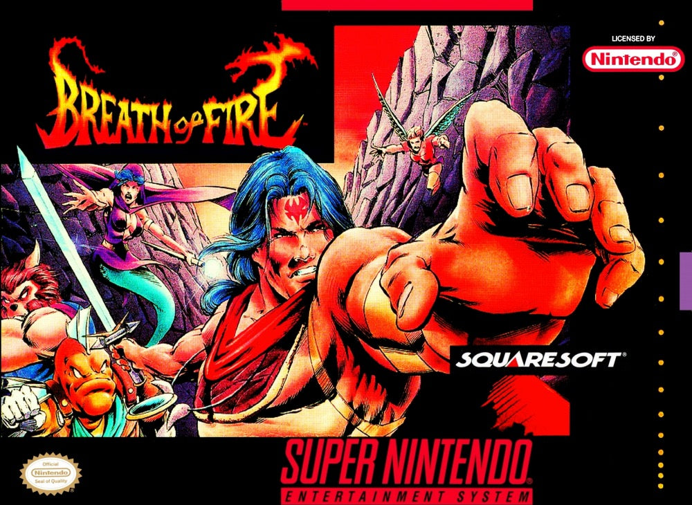 Breath of Fire Cover Art