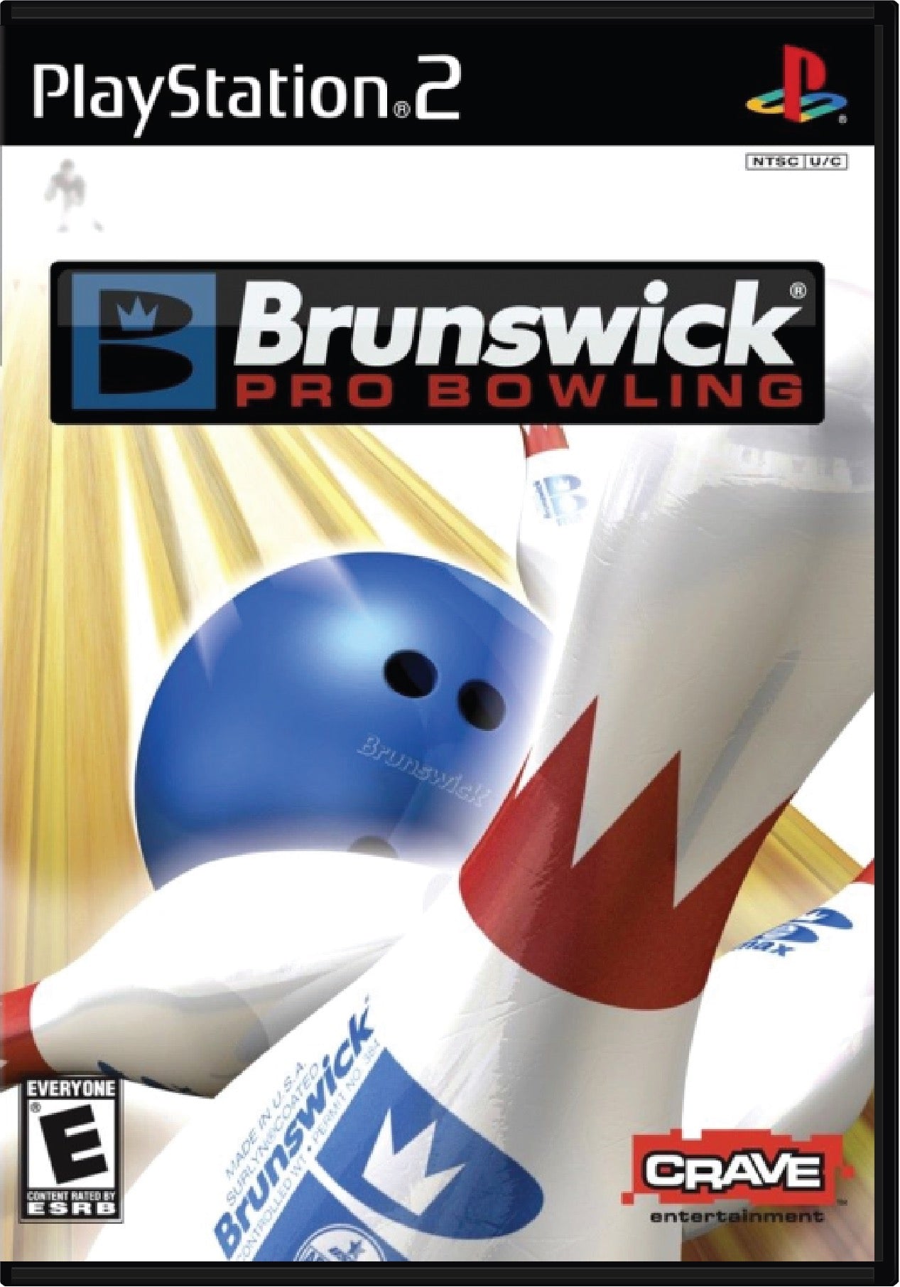 Brunswick Pro Bowling Cover Art and Product Photo