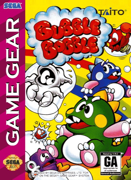 Bubble Bobble Cover Art