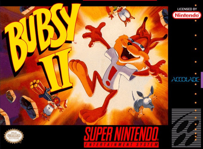 Bubsy II Cover Art