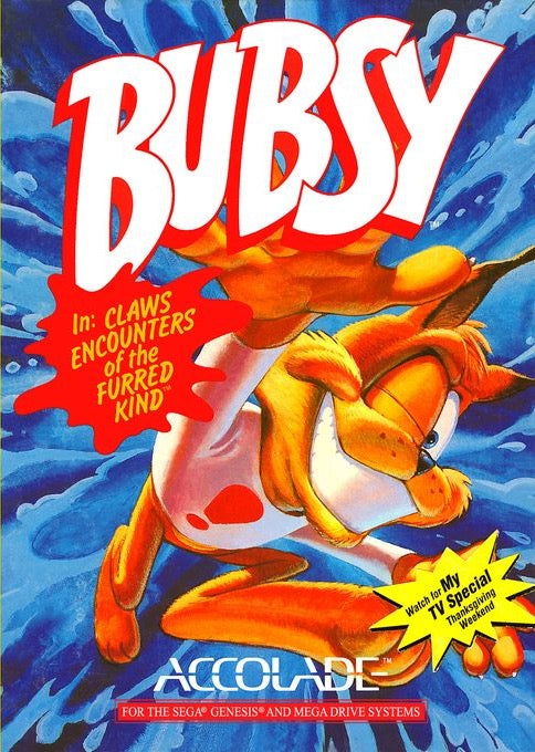 Bubsy Cover Art