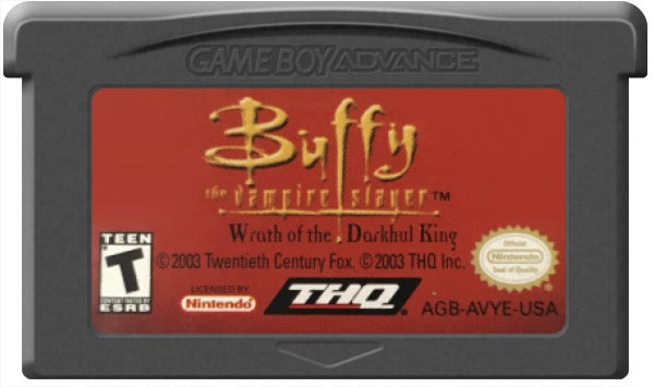 Buffy the Vampire Slayer Wrath of the Darkhul King Cartridge