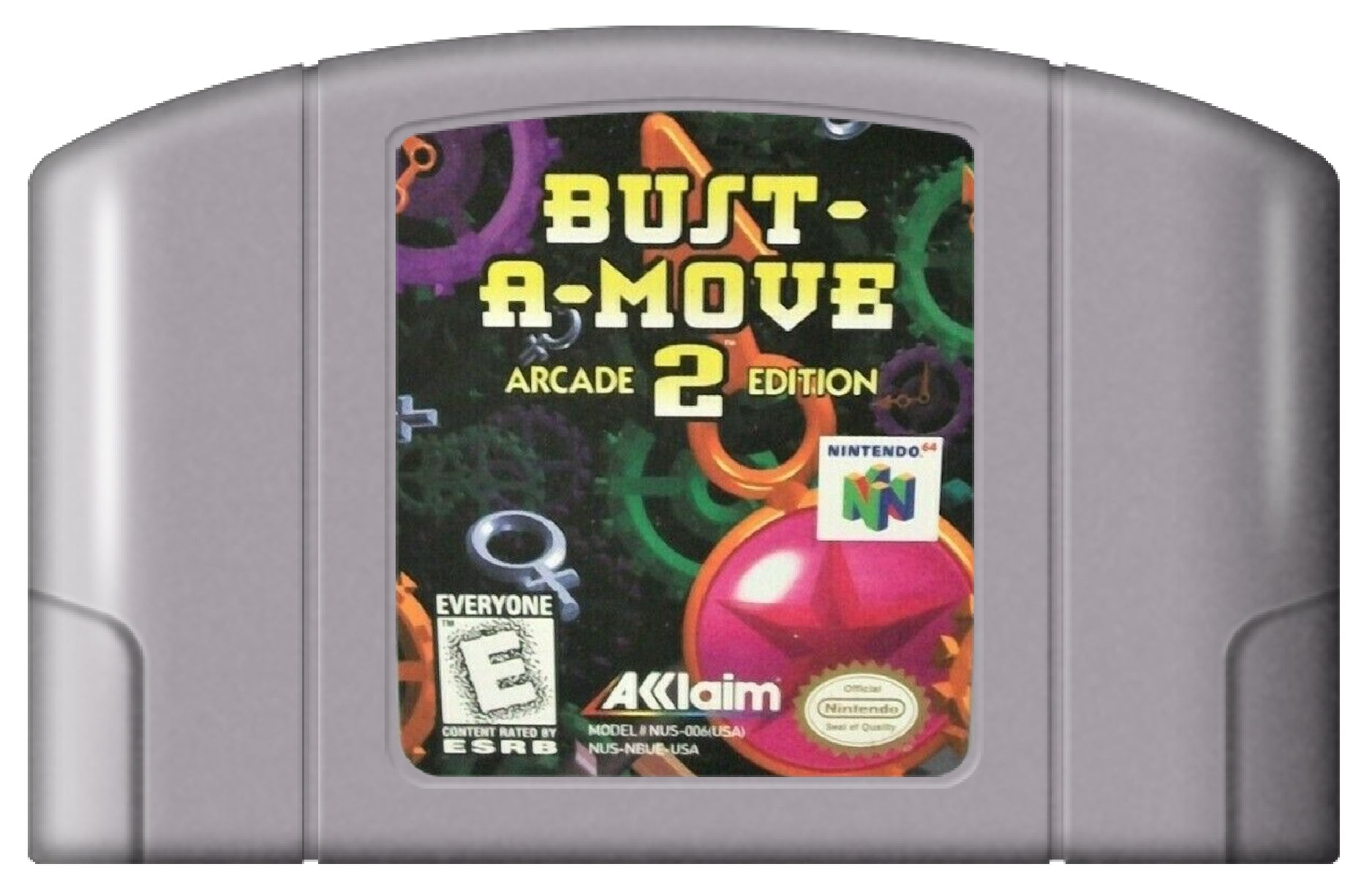 Bust-A-Move 2 Cover Art and Product Photo