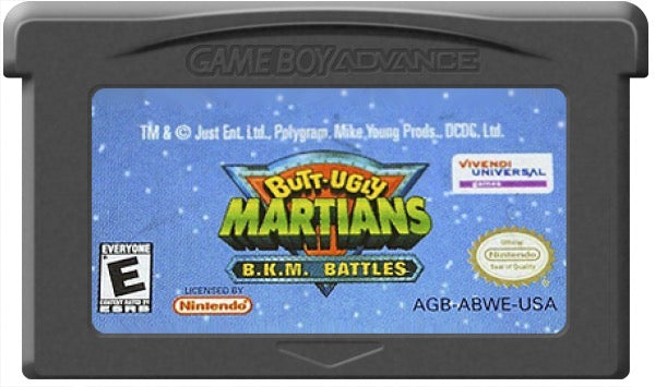 Butt Ugly Martians BKM Battles Cartridge