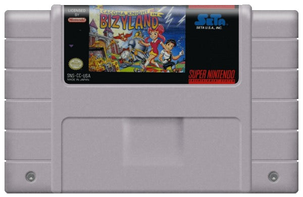 Cacoma Knight in Bizyland Cartridge