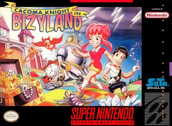 Cacoma Knight in Bizyland Cover Art