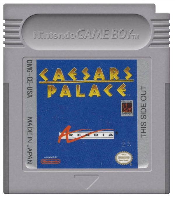 Caesar's Palace Cartridge