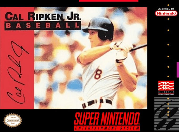 Cal Ripken Jr. Baseball Cover Art