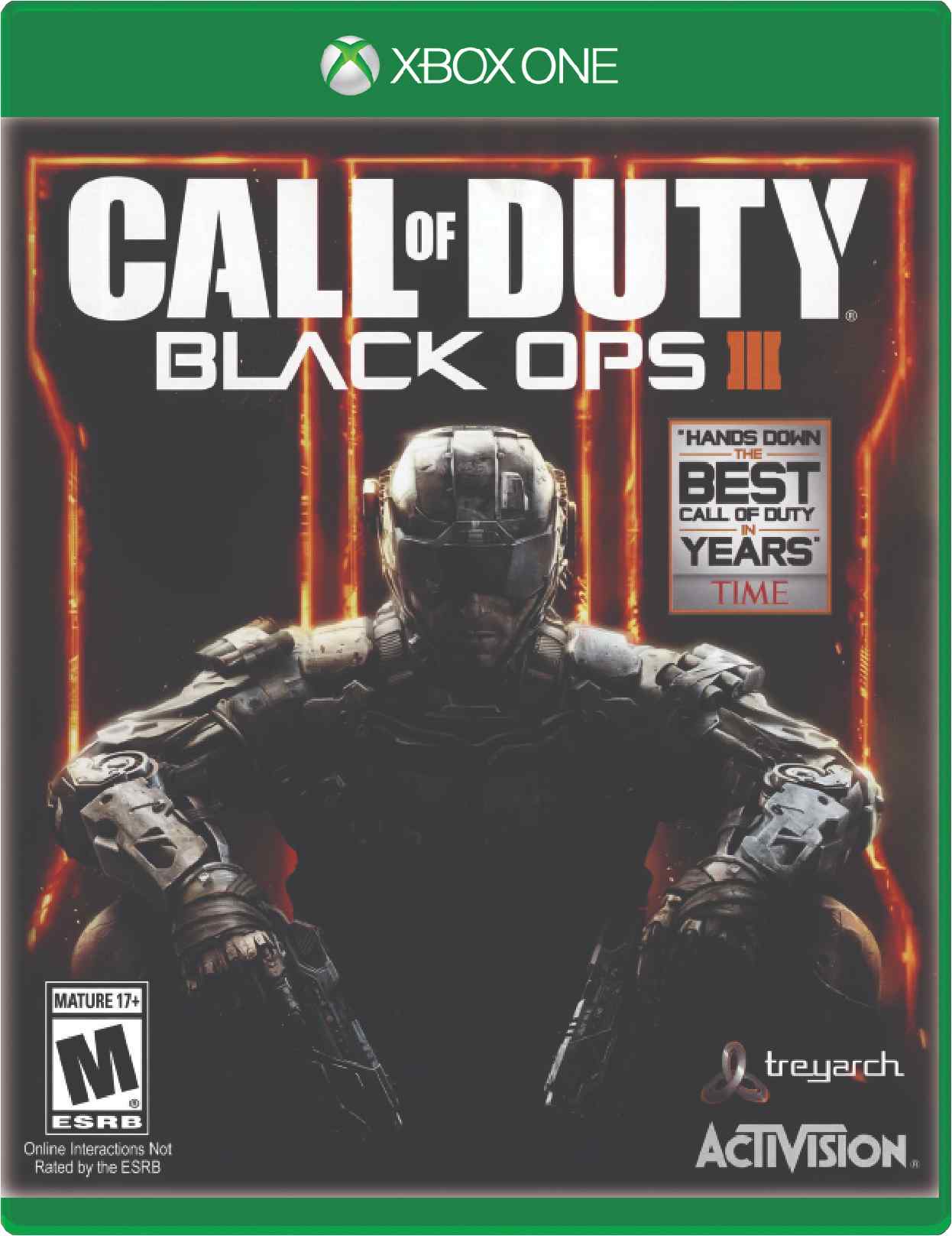 Call of Duty Black Ops III Cover Art