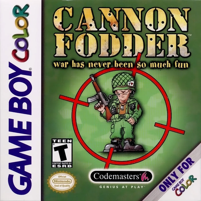 Cannon Fodder Cover Art