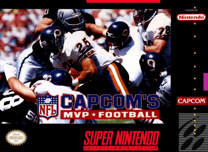 Capcom's MVP Football Cover Art