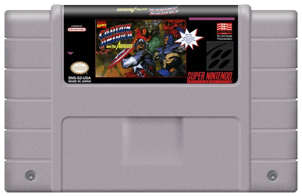 Captain America and the Avengers Cartridge